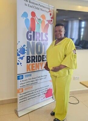 Grace Odembo, founder of Okoa Sasa, a non-profit organisation rescuing girls from human trafficking and gender based violence at the Coast. Photo: Courtesy.